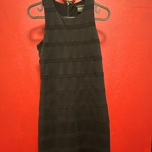 Armani exchange black shift dress